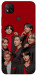 Чохол BTS in red для Xiaomi Redmi 9C