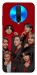 Чехол BTS in red для Xiaomi Redmi K30