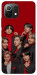 Чехол BTS in red для Xiaomi Mi 11 Lite