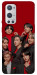Чехол BTS in red для Oneplus 9 pro