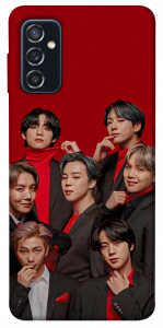 Чехол BTS in red для Galaxy M52