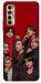 Чехол BTS in red для TECNO Camon 17P