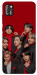Чехол BTS in red для TECNO POP 4 Pro