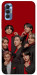Чохол BTS in red для TECNO Spark 8P