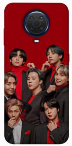Чехол BTS in red для Nokia G20