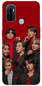 Чехол BTS in red для Oppo A33 (2020)
