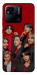 Чехол BTS in red для Xiaomi Redmi 10A