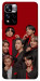 Чехол BTS in red для Xiaomi Redmi Note 11 5G
