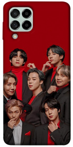 Чехол BTS in red для Galaxy M53