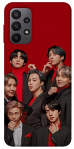 Чехол BTS in red для Galaxy A23