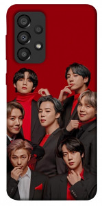 Чехол BTS in red для Galaxy A33 5G