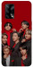 Чехол BTS in red для Oppo F19