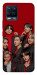 Чохол BTS in red для Realme 8