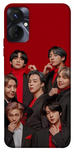 Чохол BTS in red для TECNO Spark 9 Pro