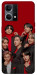 Чохол BTS in red для Oppo Reno 7 4G