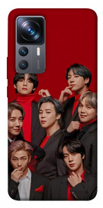Чохол BTS in red для Xiaomi 12T Pro