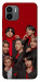 Чохол BTS in red для Xiaomi Redmi A1