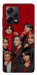 Чехол BTS in red для Xiaomi Redmi Note 12 Pro 5G