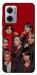 Чохол BTS in red для Xiaomi Redmi Note 11E