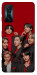 Чехол BTS in red для Xiaomi Redmi K50 Gaming