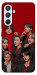 Чохол BTS in red для Galaxy A54 5G