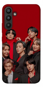 Чохол BTS in red для Galaxy A34 5G