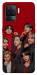 Чехол BTS in red для Oppo Reno 5 Lite