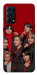 Чехол BTS in red для Oppo Reno 5 4G