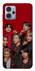 Чехол BTS in red для Motorola Moto G23