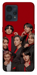 Чохол BTS in red для Realme 9 Pro+
