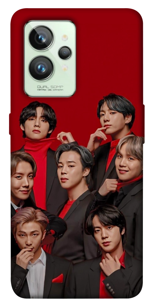 Чохол BTS in red для Realme GT2