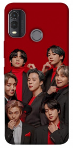 Чехол BTS in red для Nokia G11 Plus