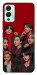 Чохол BTS in red для Infinix Hot 12 Play