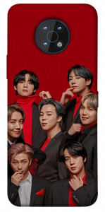Чехол BTS in red для Nokia G50