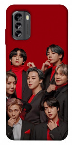 Чехол BTS in red для Nokia G60
