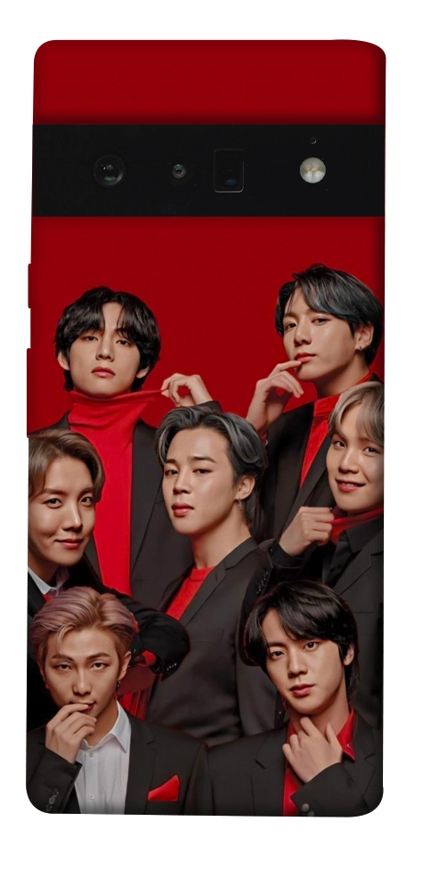Чехол BTS in red для Google Pixel 6 Pro