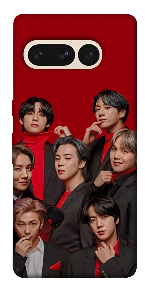 Чехол BTS in red для Google Pixel 7 Pro