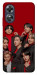 Чехол BTS in red для Oppo A17