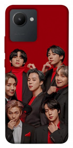 Чехол BTS in red для Realme C30s