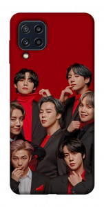 Чохол BTS in red для Galaxy M32