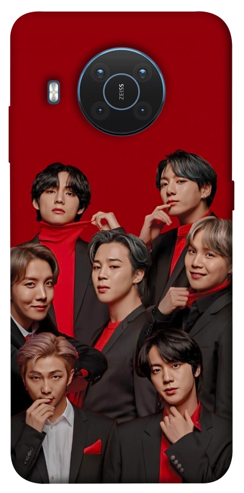 Чехол BTS in red для Nokia X20
