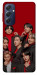Чехол BTS in red для Galaxy M54 5G