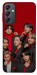 Чохол BTS in red для Galaxy A24 4G