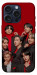 Чехол BTS in red для iPhone 15 Pro