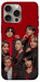 Чохол BTS in red для iPhone 15 Pro Max