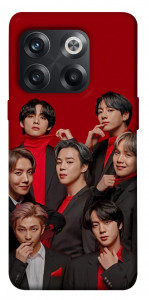 Чохол BTS in red для OnePlus 10T