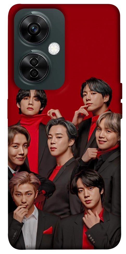 Чехол BTS in red для OnePlus Nord CE 3 Lite