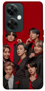 Чехол BTS in red для OnePlus Nord CE 3 Lite