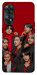 Чохол BTS in red для Oppo Reno 8 T 4G