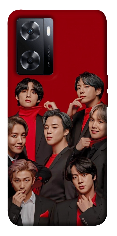 Чехол BTS in red для OnePlus Nord N20 SE
